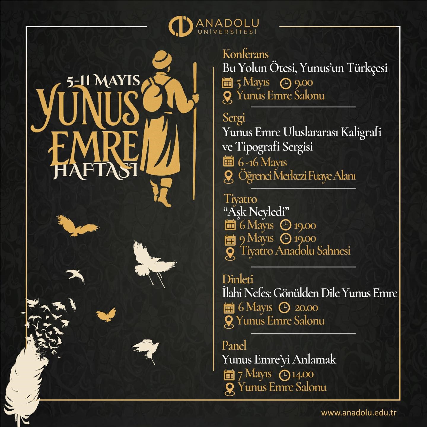 anadolu-universitesinde-yunus-emre-haftasi-basliyor