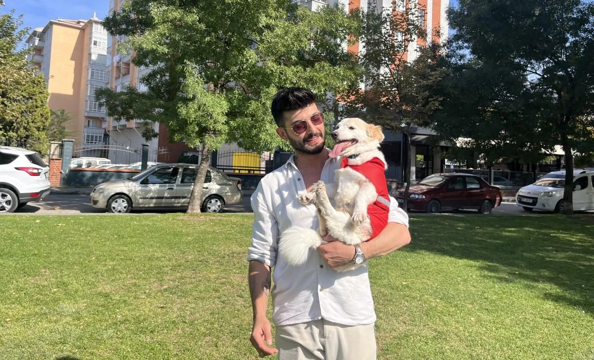Köpeği felç kaldıktan sonra Müslüman oldu