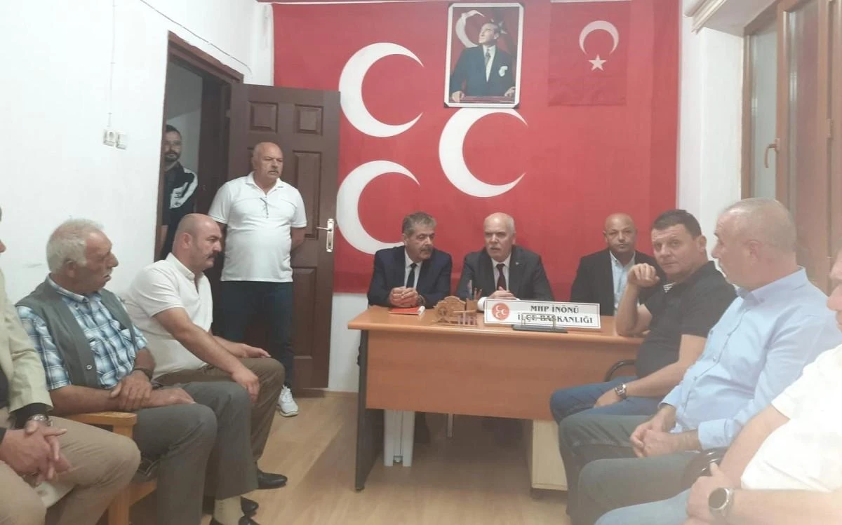MHP İl Başkanı Candemir’den İnönü’ye ziyaret