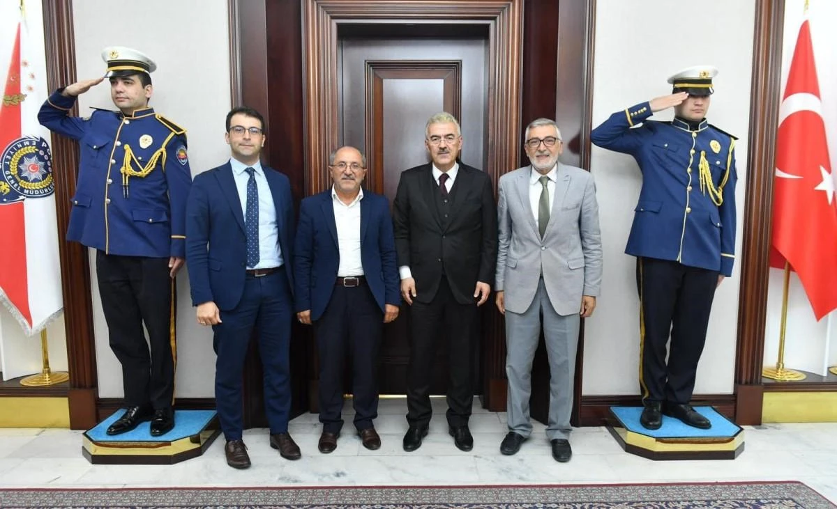 Başkan Bozkurt’tan Emniyet Genel Müdürü Ayyıldız’a ziyaret 