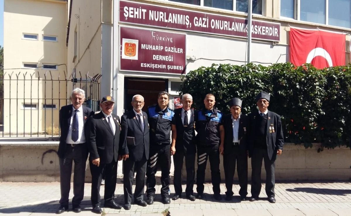 Polis ekiplerinde Gaziler Günü ziyareti 