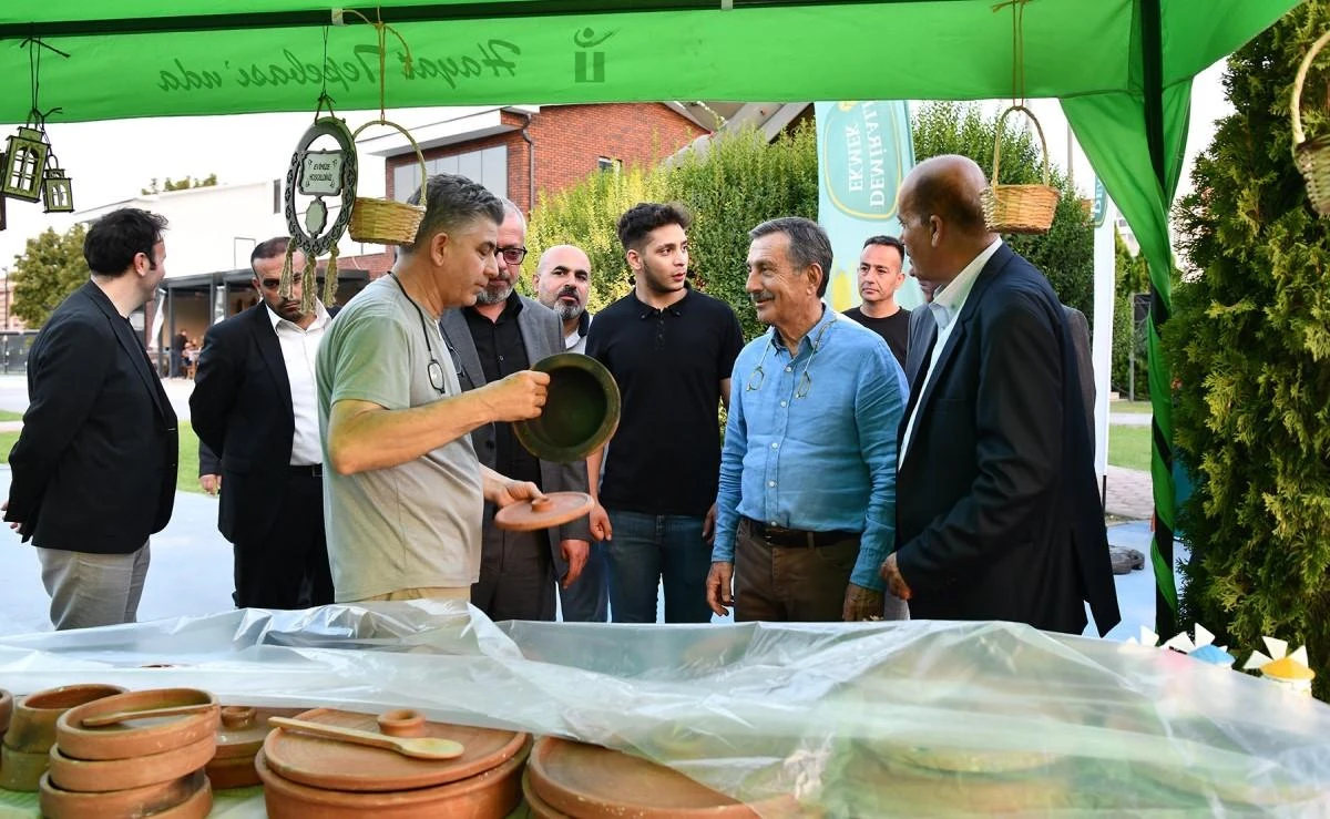 Filistin heyeti Tepebaşı’na hayran kaldı