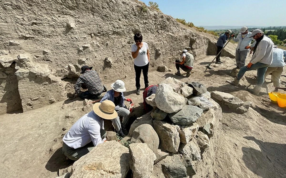 Eskişehir'deki Şarhöyük'te Kurtuluş Savaşı siperlerine rastlandı