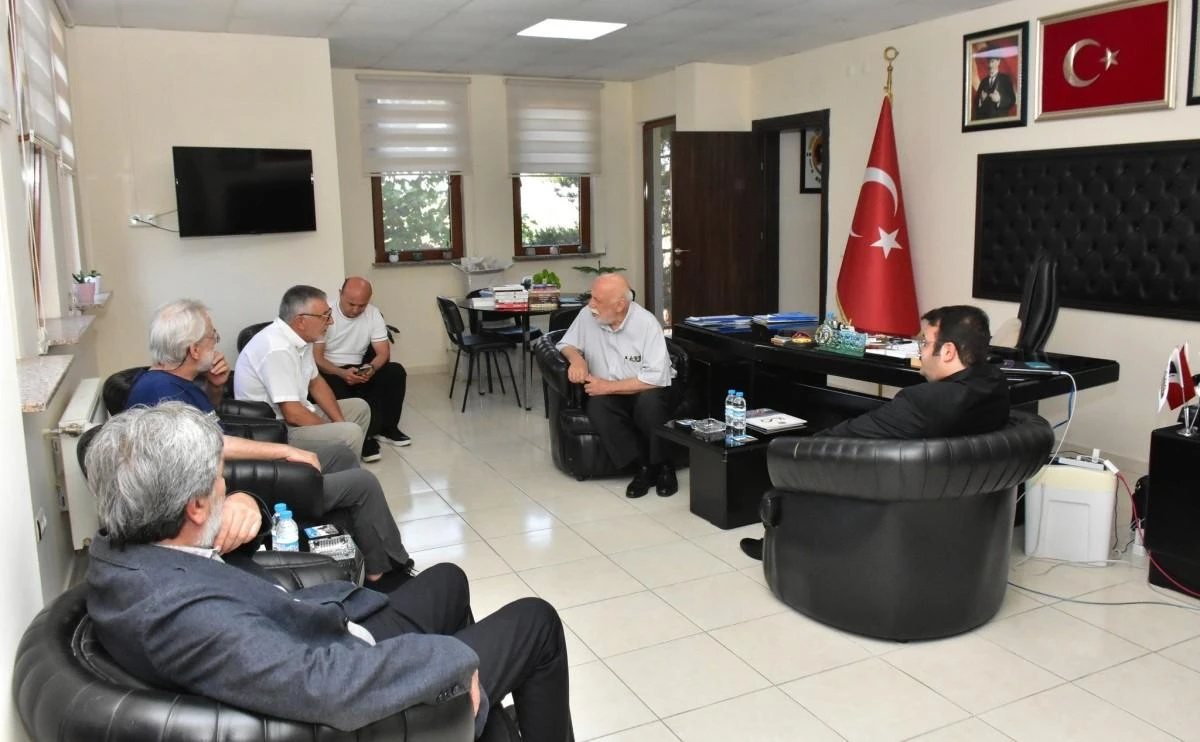 Başkan Bozkurt'a üst düzey ziyaretler