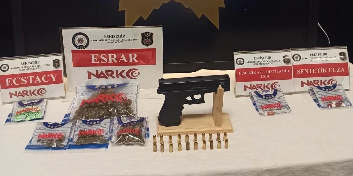 Eskişehir’de uyuşturucu operasyonu