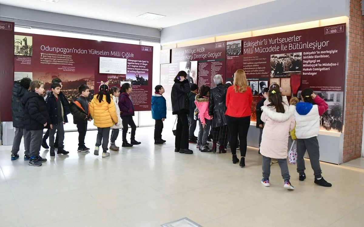 Ziyaretçilere milli mücadelede Eskişehir anlatıldı
