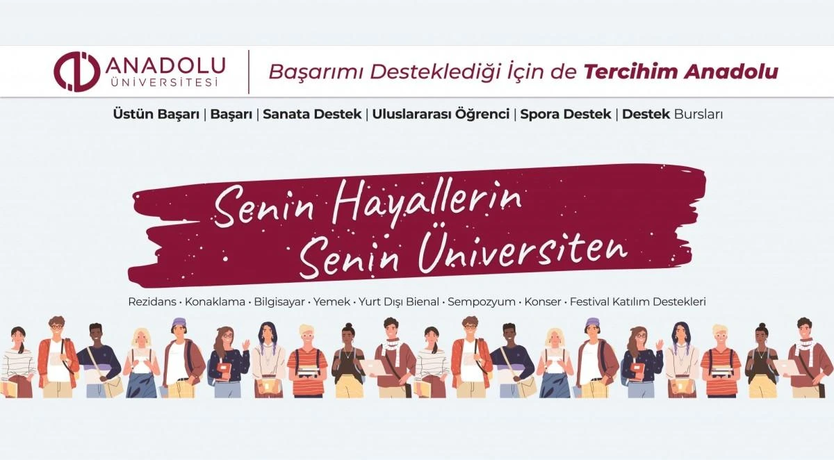 Anadolu Üniversitesi'nden öğrencilere 15 bin TL burs
