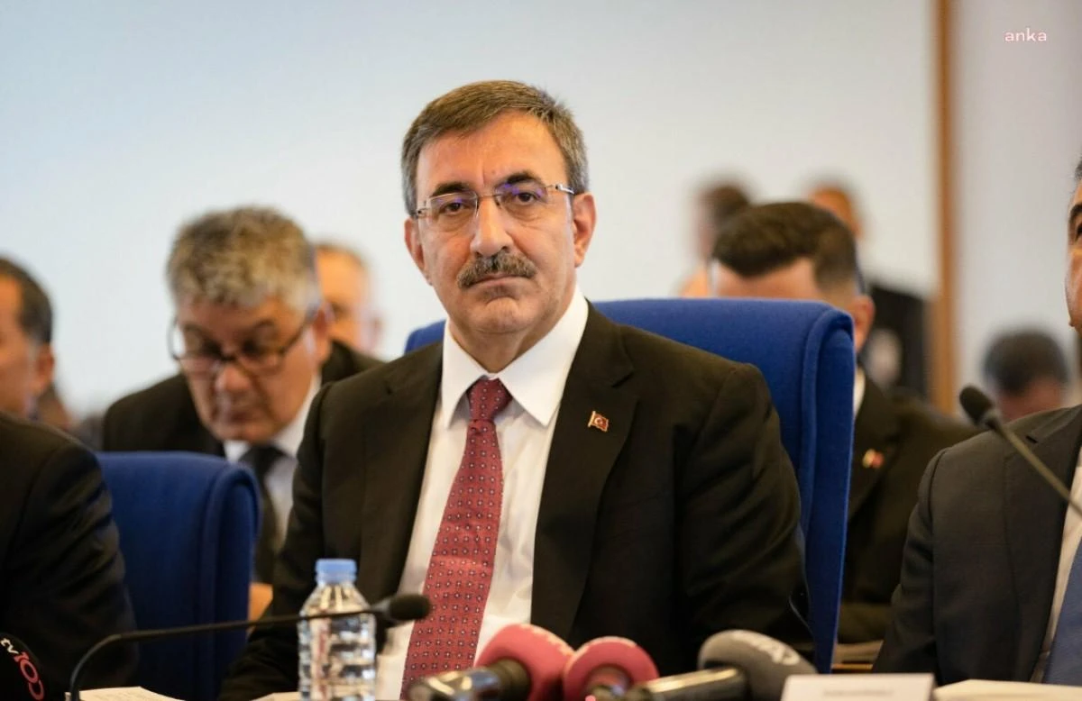 Cumhurbaşkanı Yardımcısı Cevdet Yılmaz.