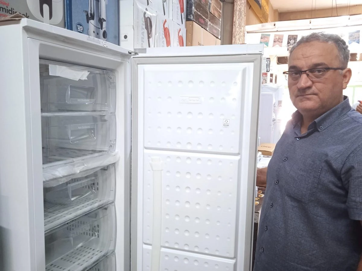 Vatandaşlar için derin dondurucuların artık bir ihtiyaç haline geldi