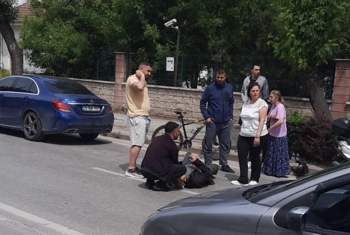 Eskişehir’de hatalı dönüş kaza getirdi 1 yaralı