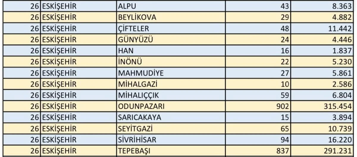 Eskişehir’de 688 bin 989 seçmen 2 bin 191 sandıkta oy kullanacak
