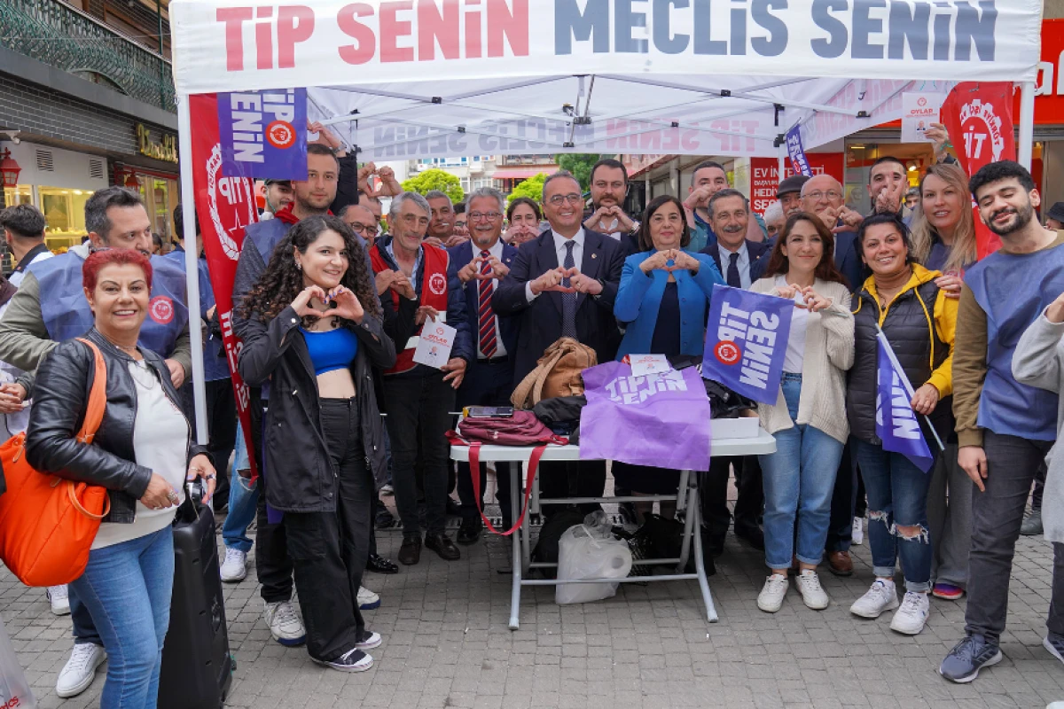 BAŞKAN ATAÇ VE TEZCAN'DAN ESNAF ZİYARETİ