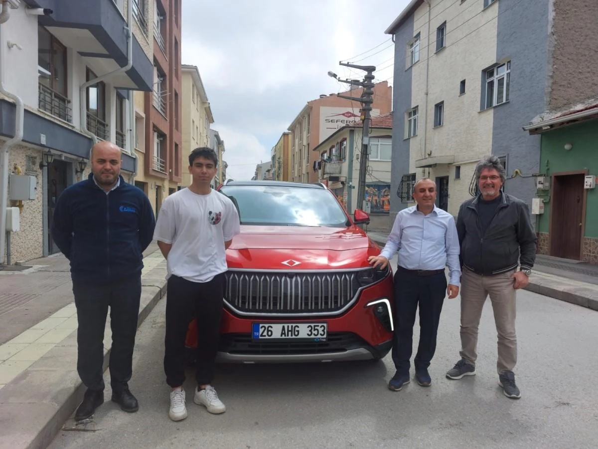 Eskişehir'in ilk TOGG' O'nun oldu