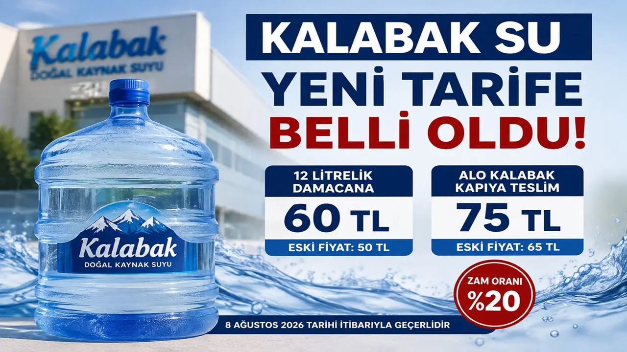 Kalabak Su Fiyatı Ne Kadar Oldu?