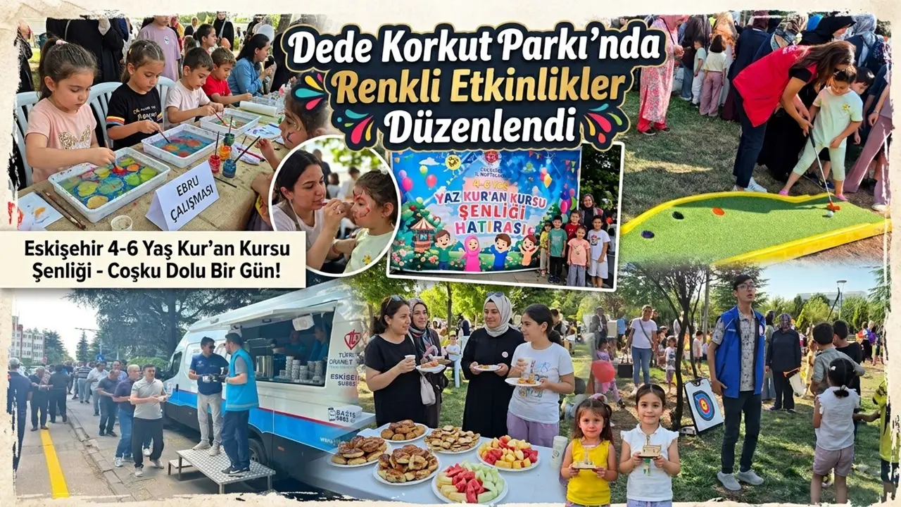 Dede Korkut Parkı’nda Renkli Etkinlikler Düzenlendi