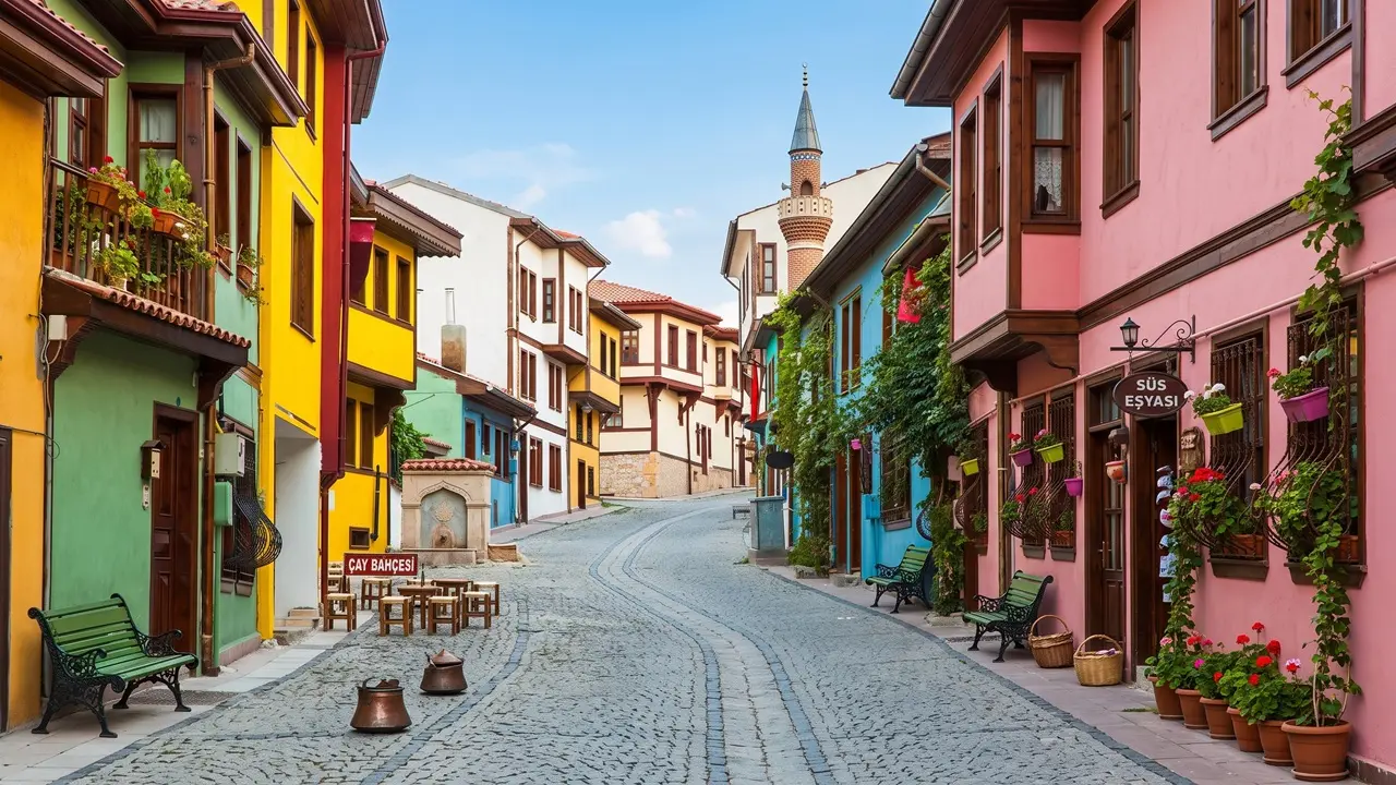 5- Belli Saatlerde Tarihi Odunpazarı Sokakları