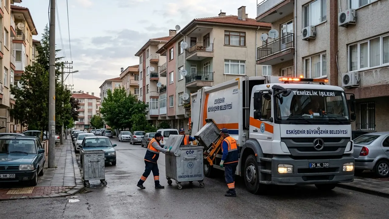 Eskişehir'de Çöp İlçelerden Nasıl Taşınıyor?