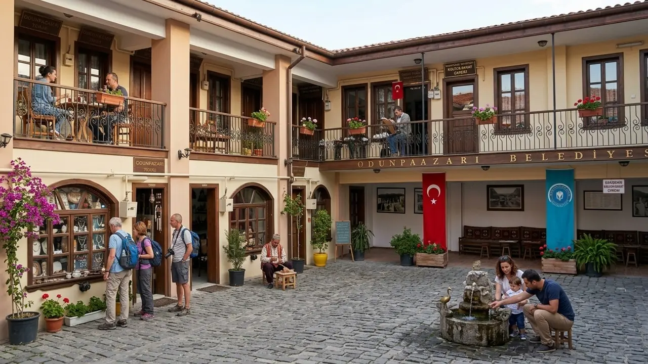 5- Atlıhan El Sanatları Çarşısı